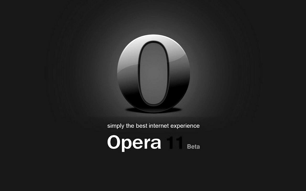 Opera 11 обои