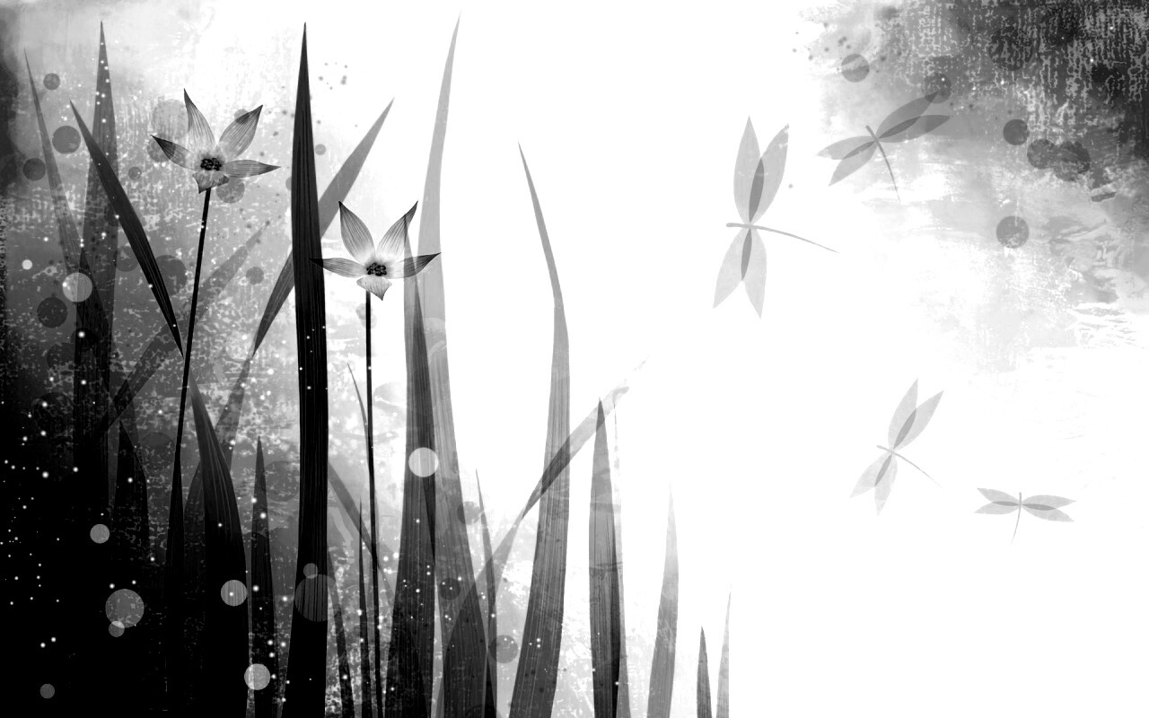 Векторные цветы обои