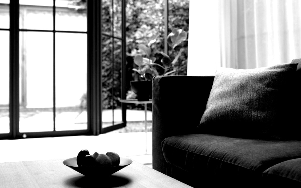 Фрукты в тарелке обои