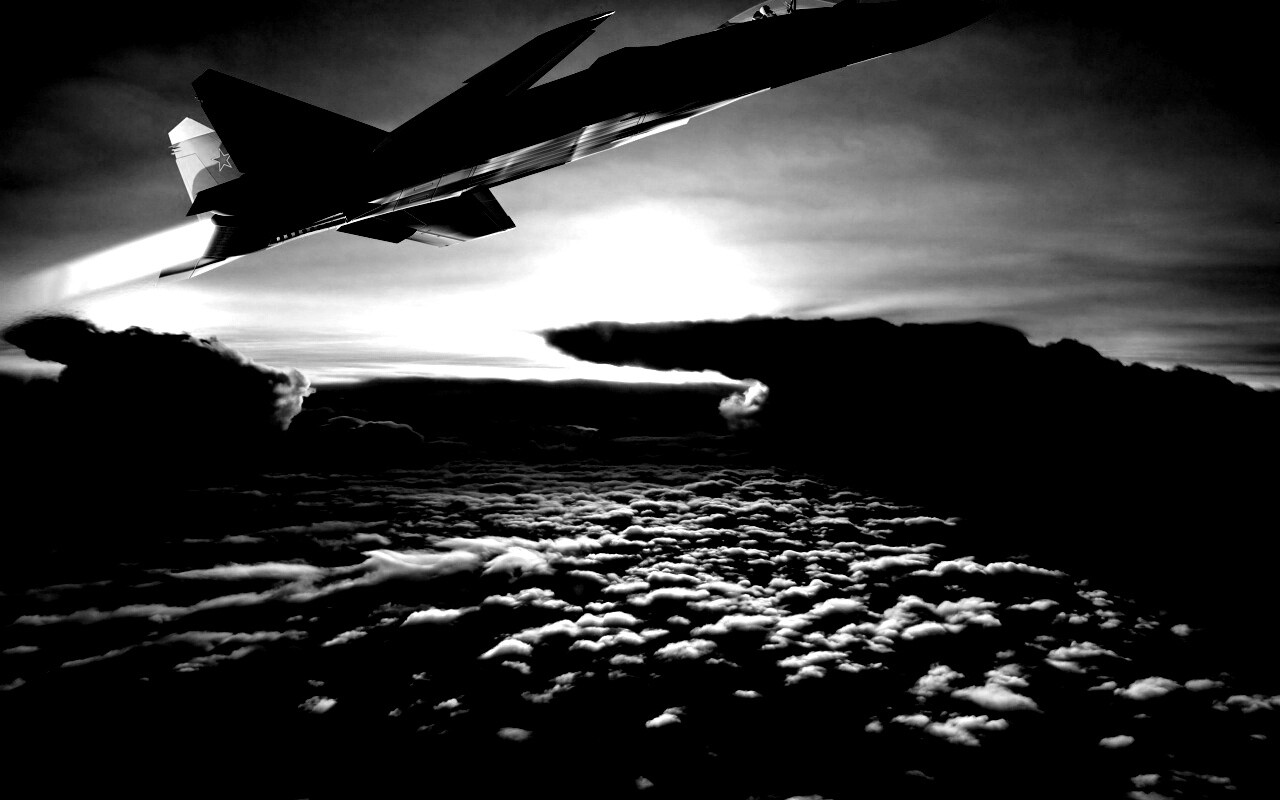 Истребители в небе обои