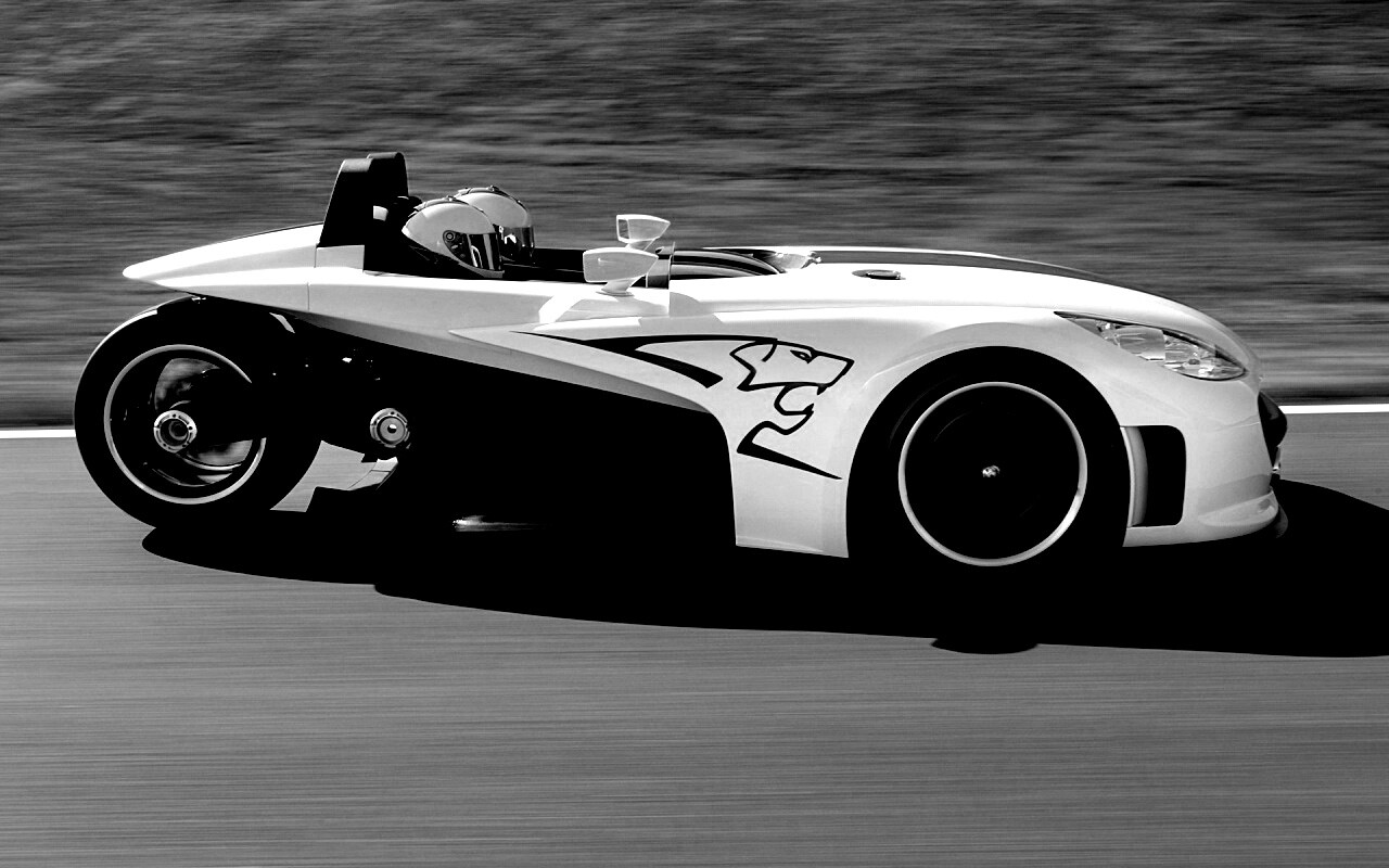 Трехколесный автомобиль обои