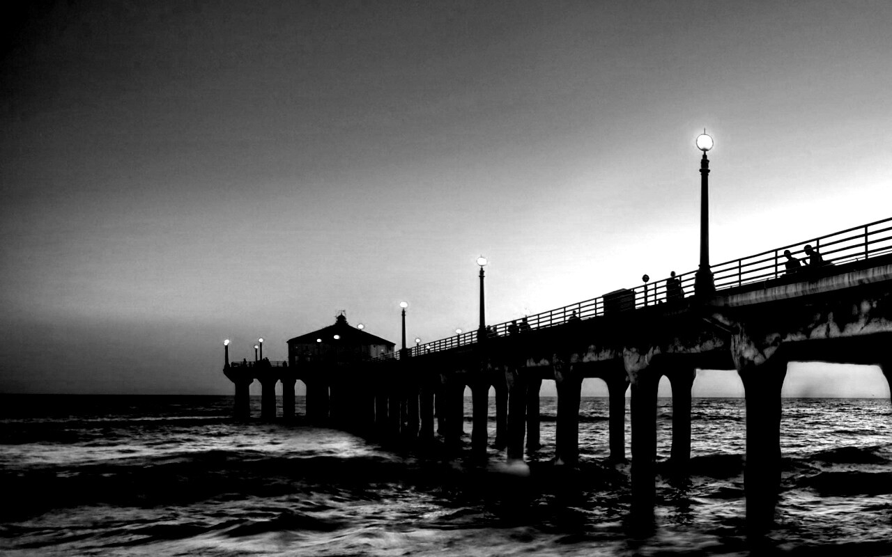 Пирс в Калифорнии обои