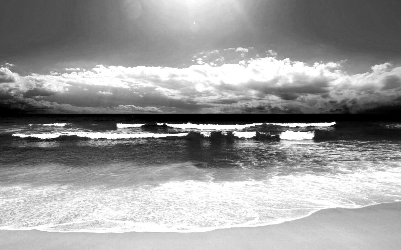 Потрясающий вид на морской пляж обои