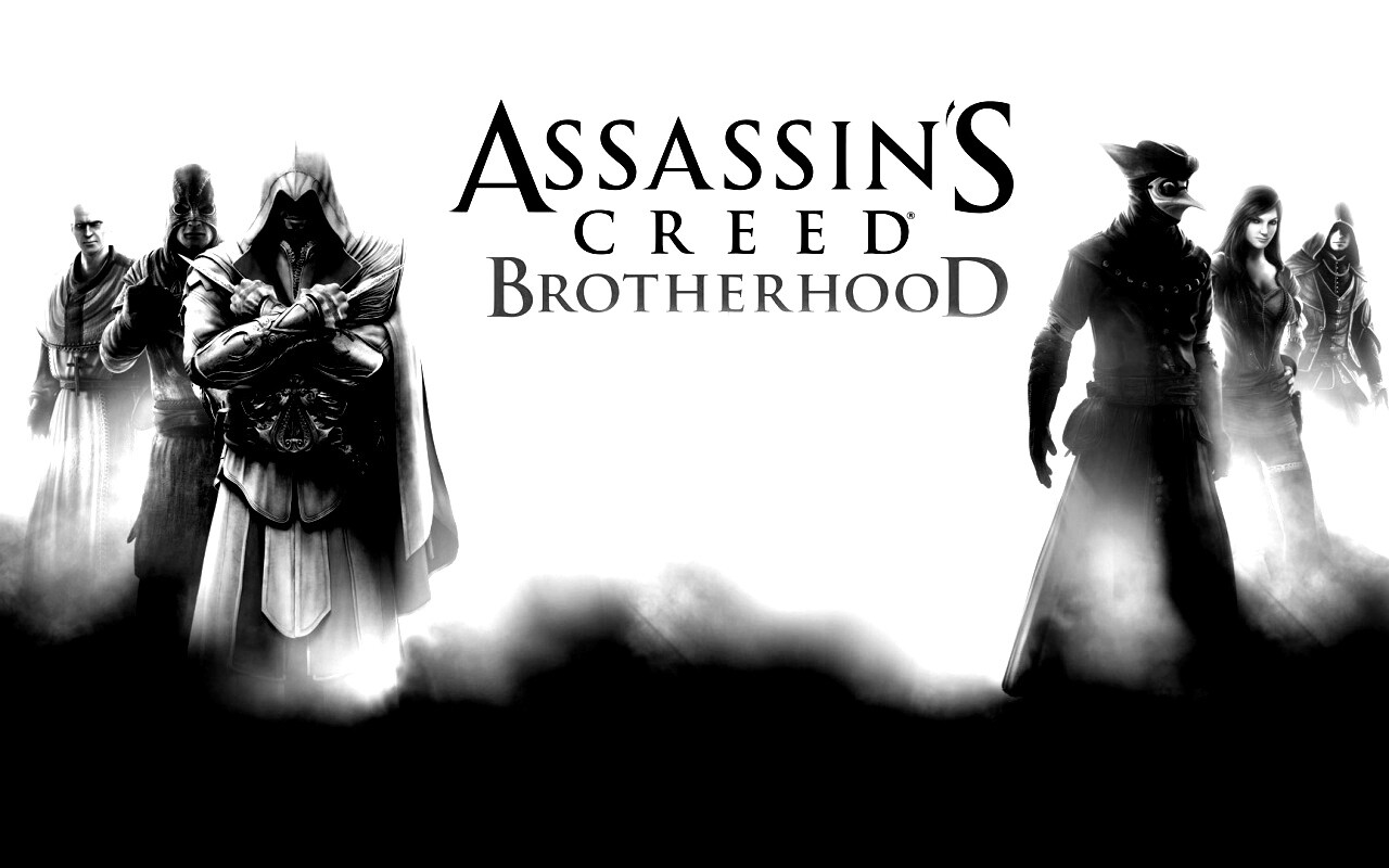 Персонажи игры Assasin"s Creed Brotherhood обои