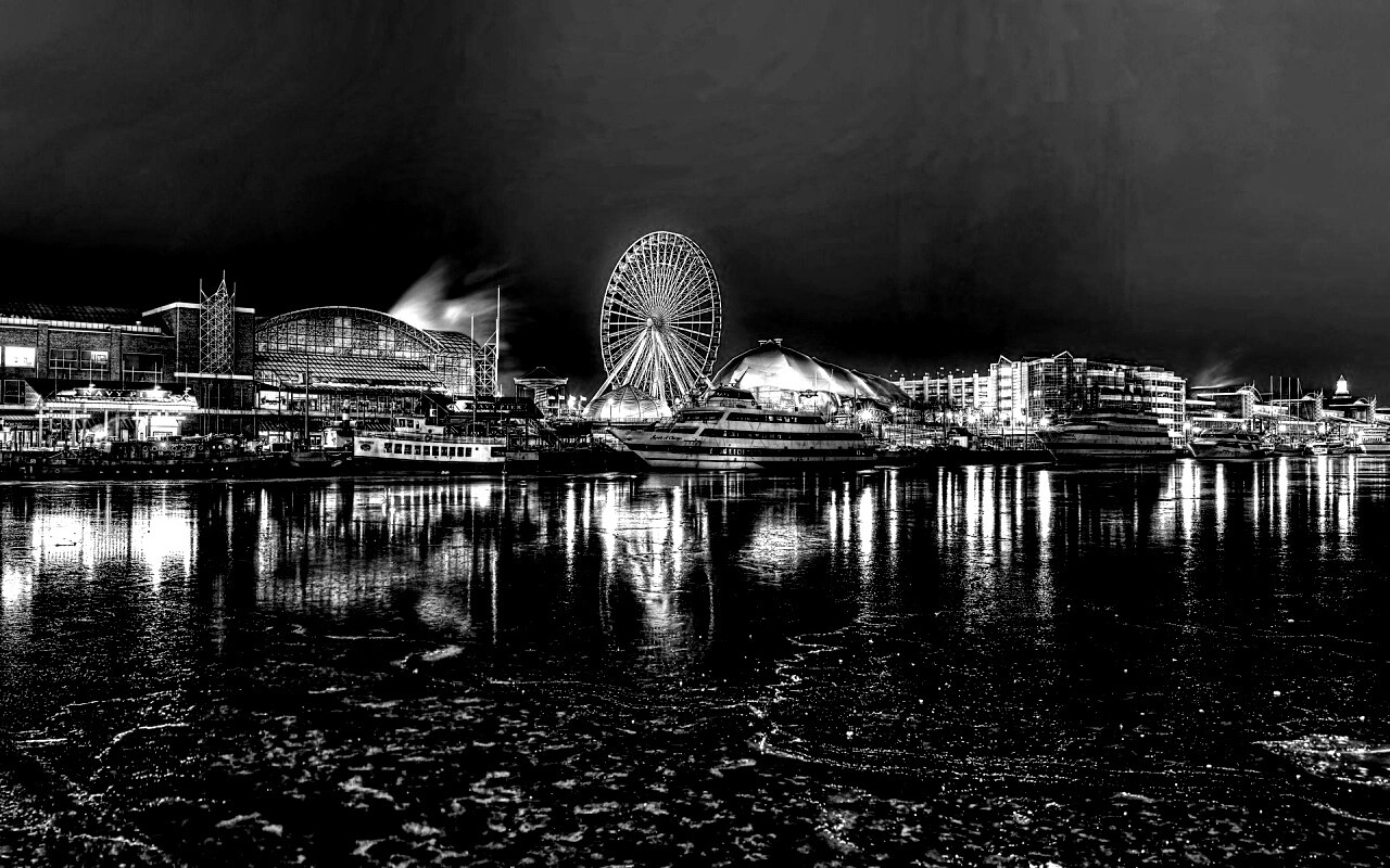 Причал для яхт обои