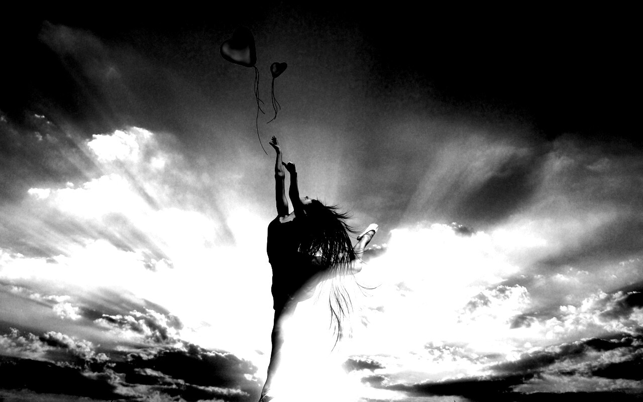 Отпускаяю сердце в небеса обои