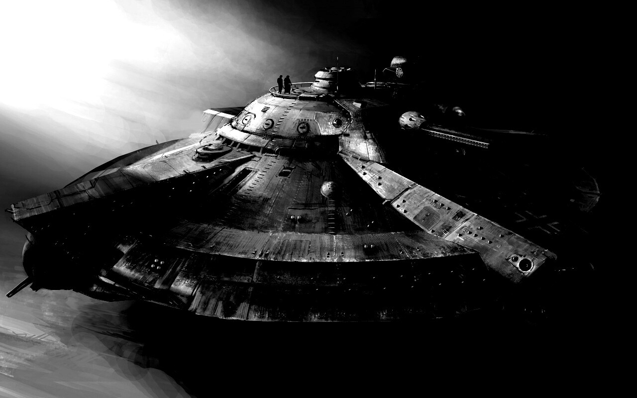 Летающая тарелка. Разработка Рейха. обои