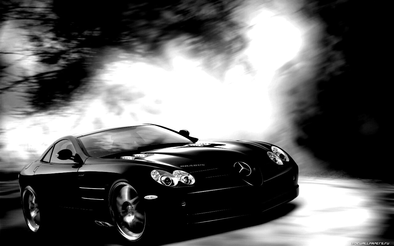 Двухместный мерседес обои