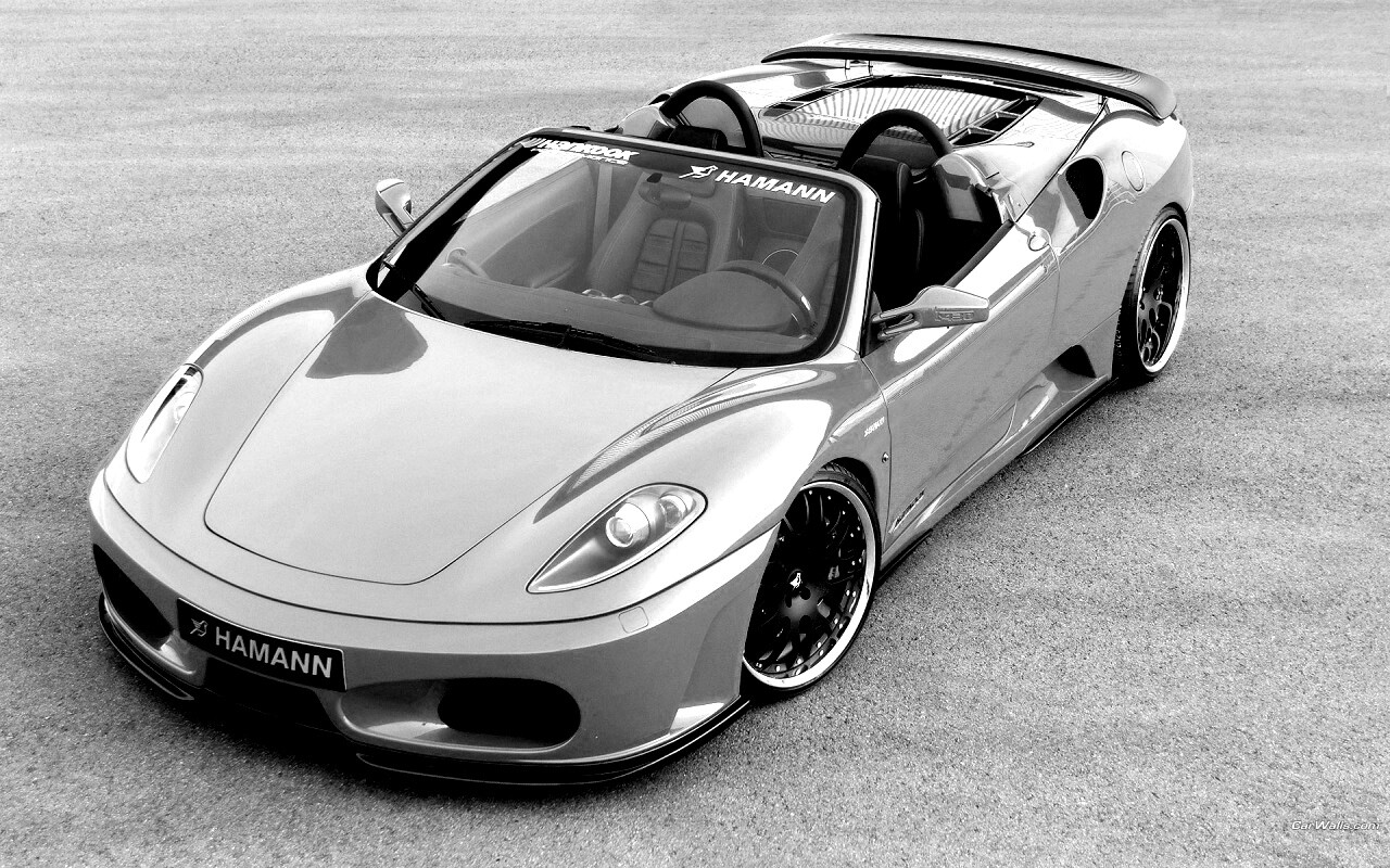 Ferrari  с тюнингом от Hamann обои