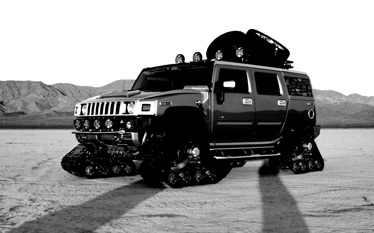 Hammer на гусеницах обои