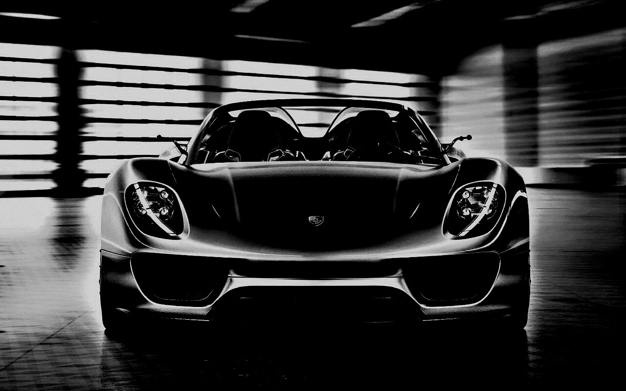 Золотой Порше обои