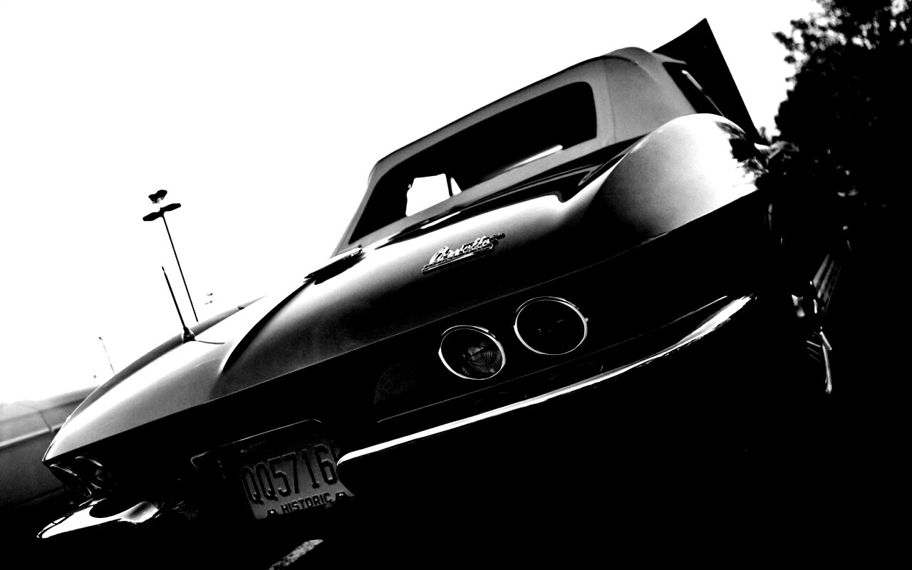 Ретро Chevrolet Corvette обои