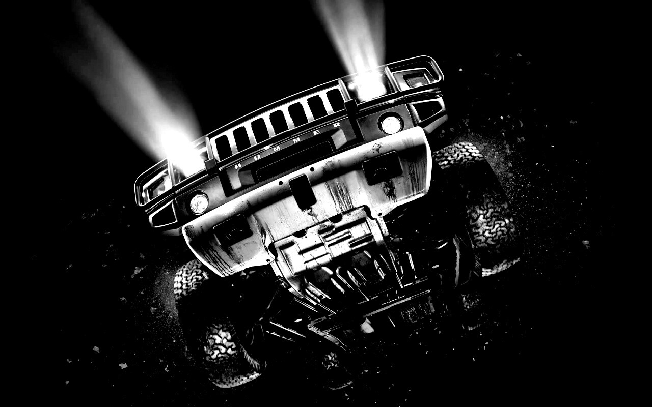 Хаммер в полете обои