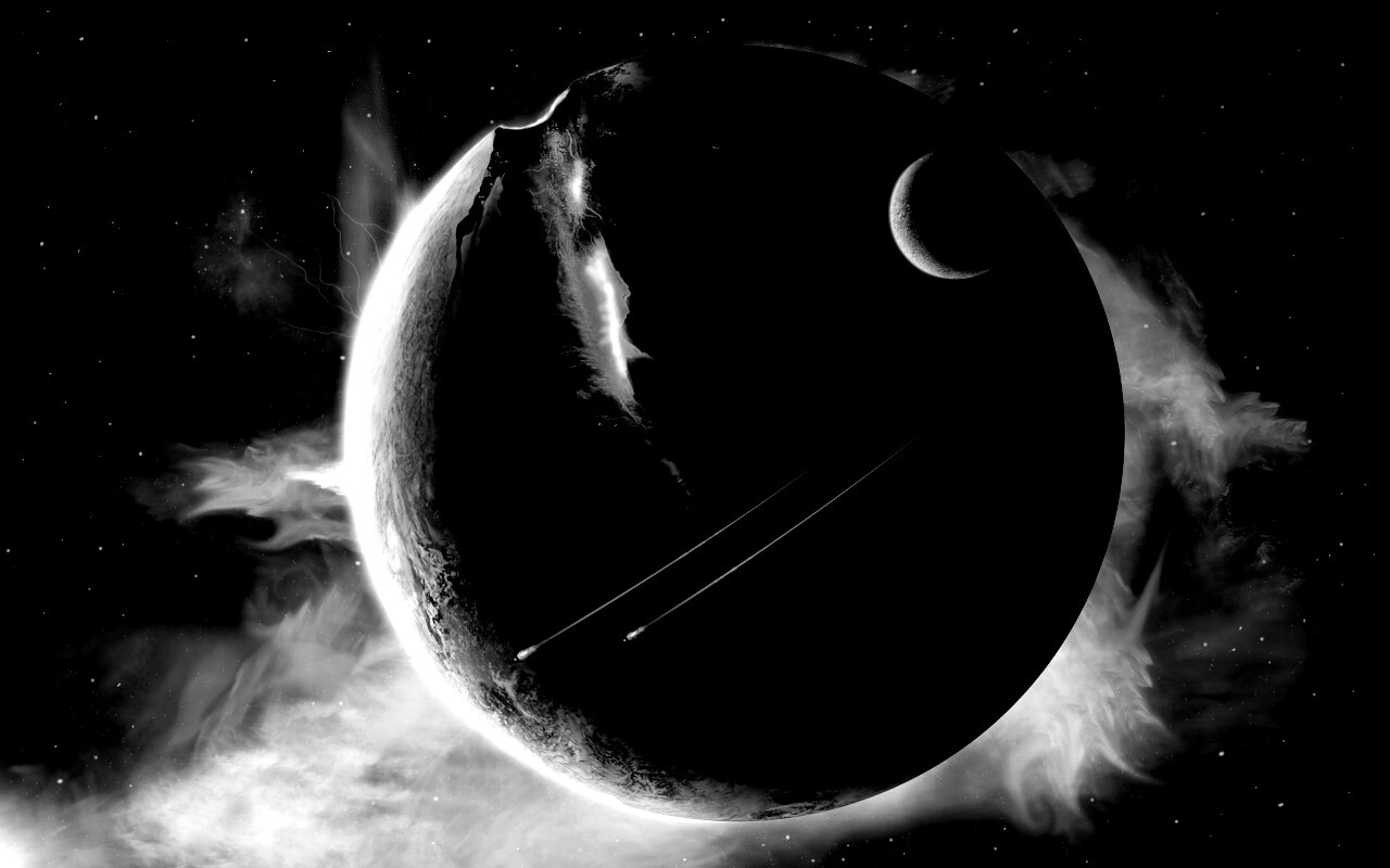 Эвакуация с гибнущей планеты обои