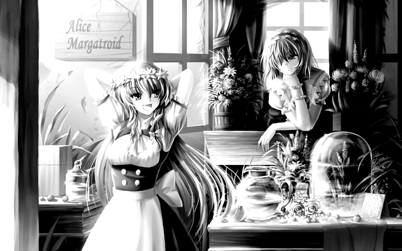 Анимешное утро обои