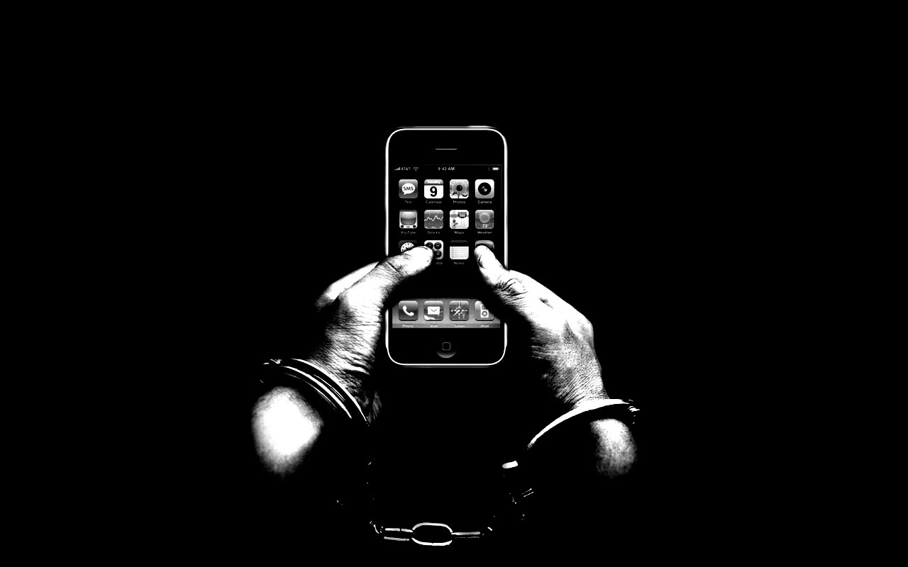 Ты раб своего iPhone обои