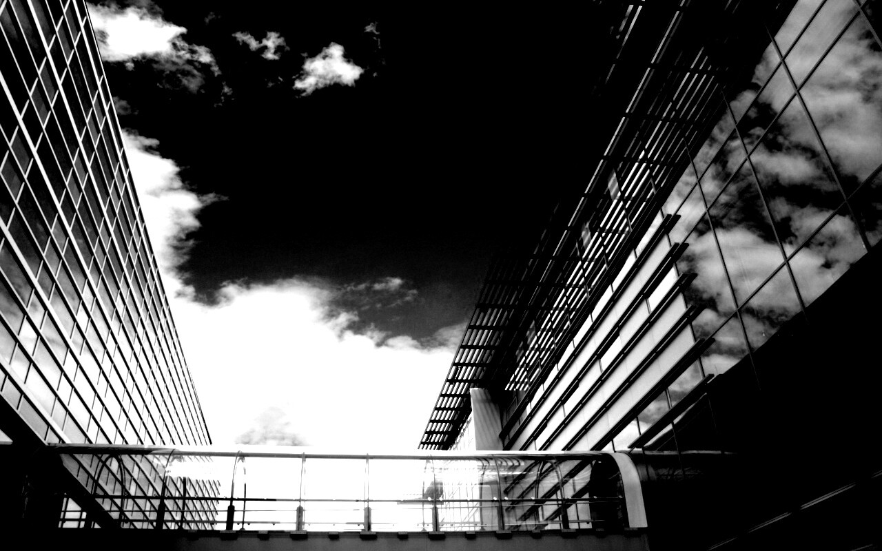 Стекло и металл обои