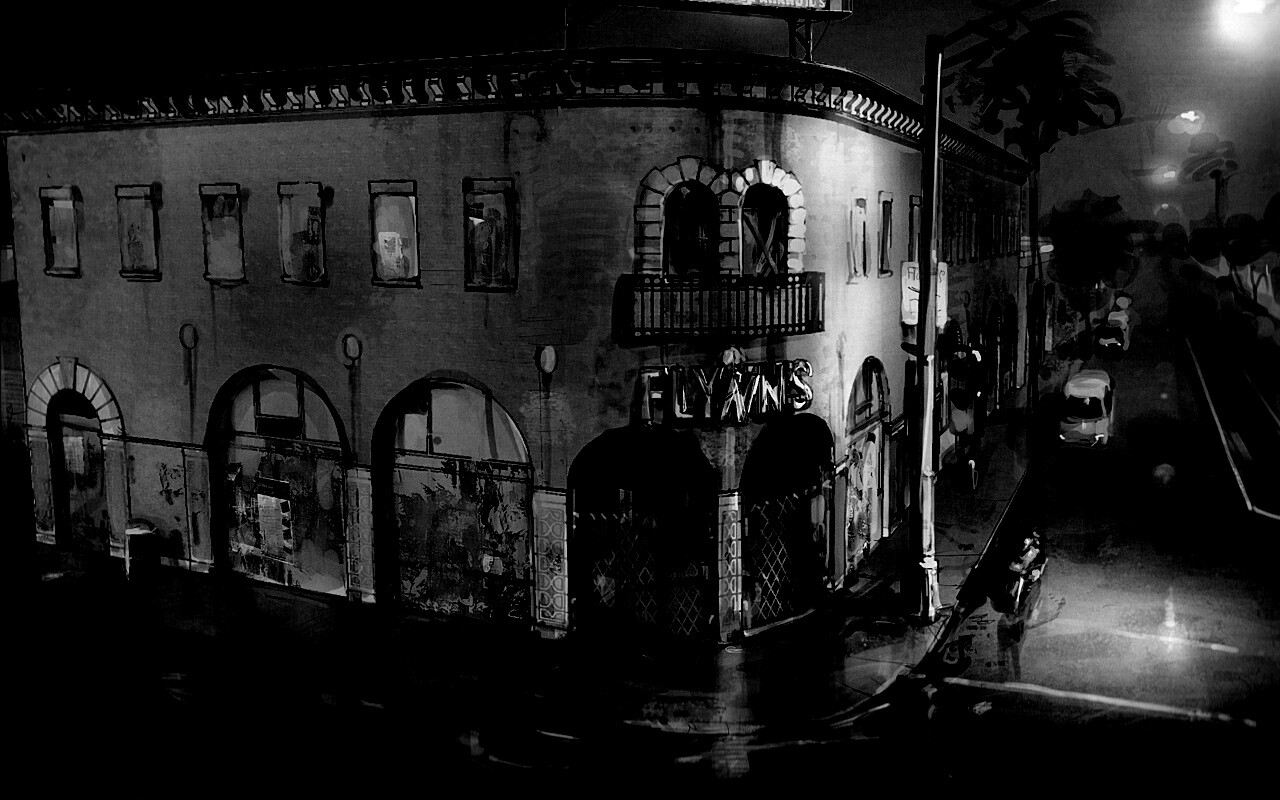 Зал игровых автоматов Флина обои