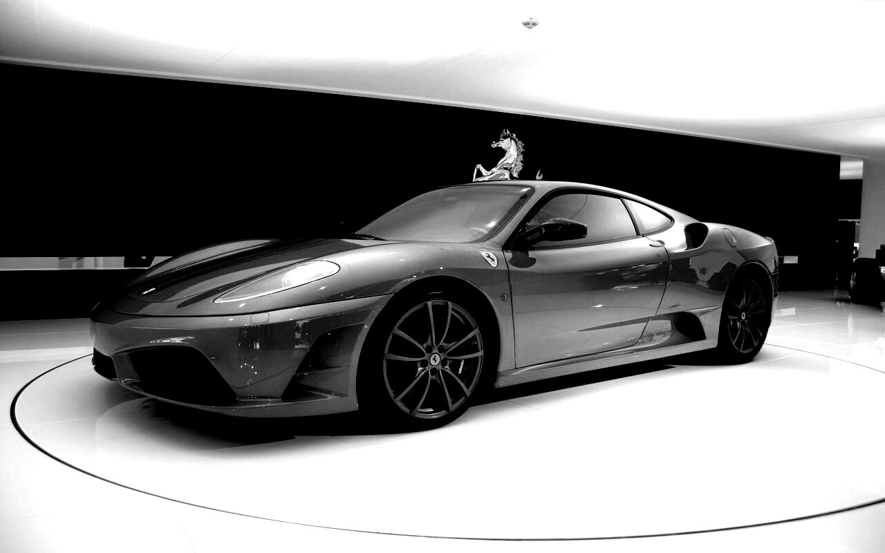 Ferrari F430 Scuderia на выставке обои