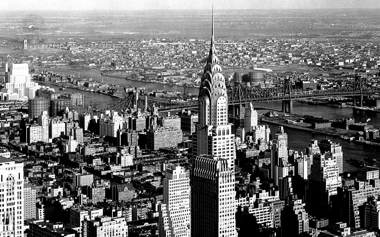 Панорама Нью-Йорка обои
