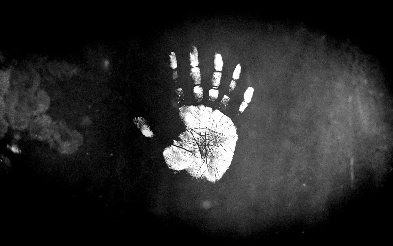 Необычный отпечаток руки обои