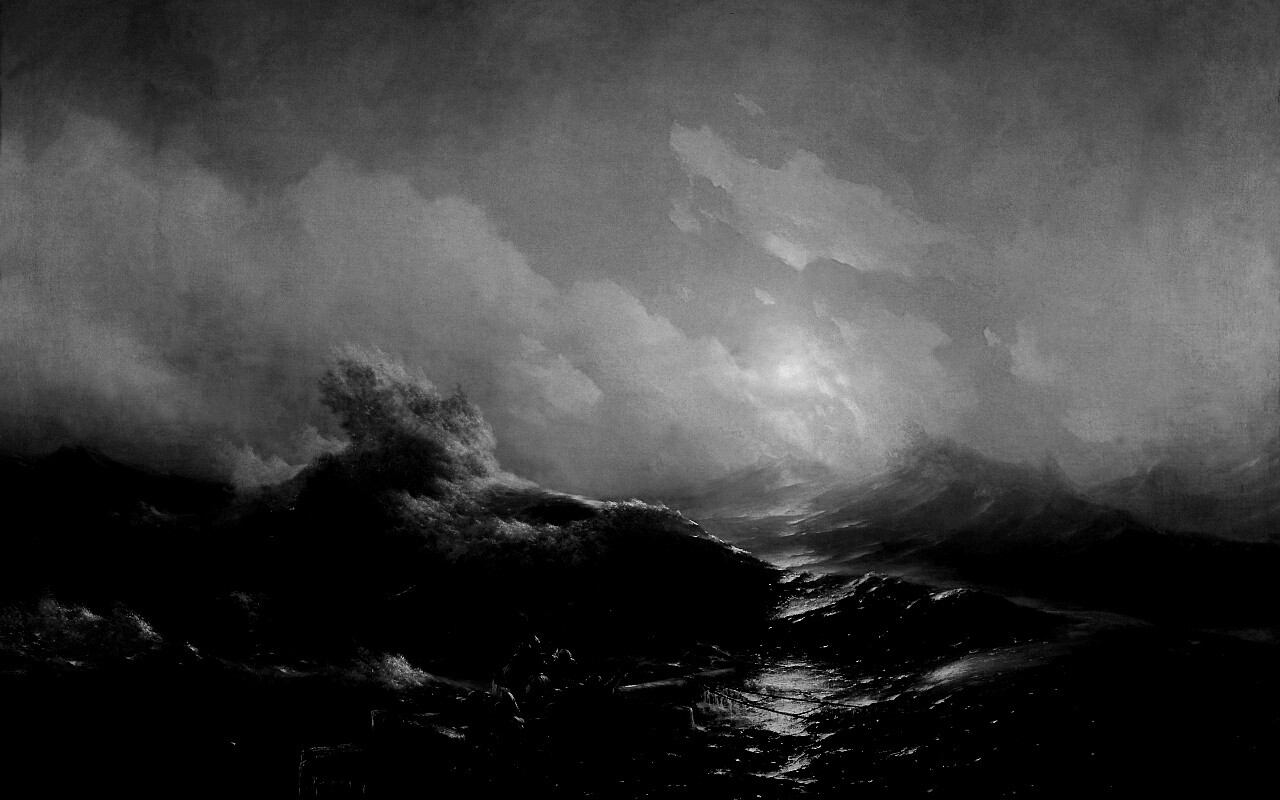 Айвазовский: Девятый вал обои