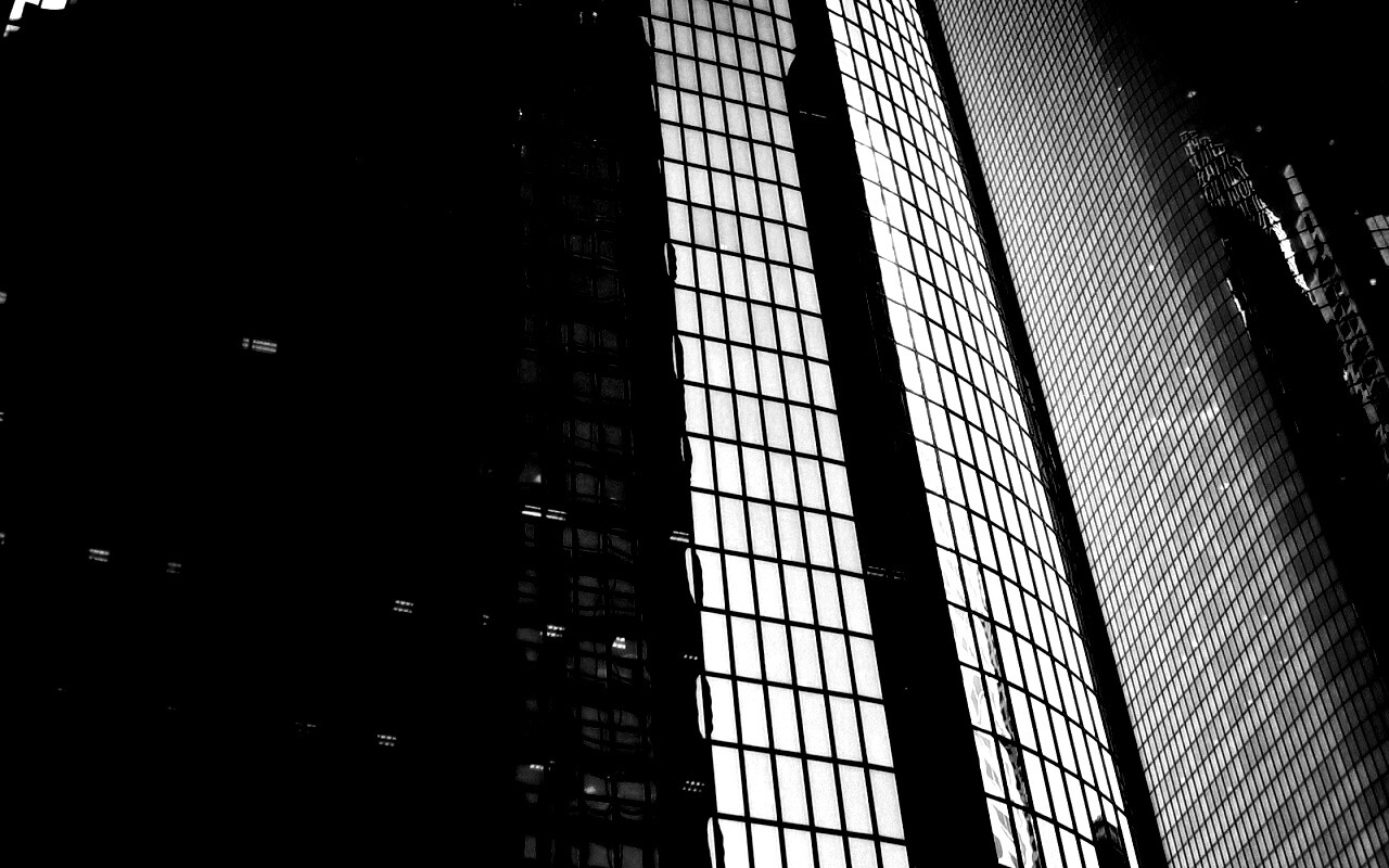 Стеклянная стена небоскреба обои