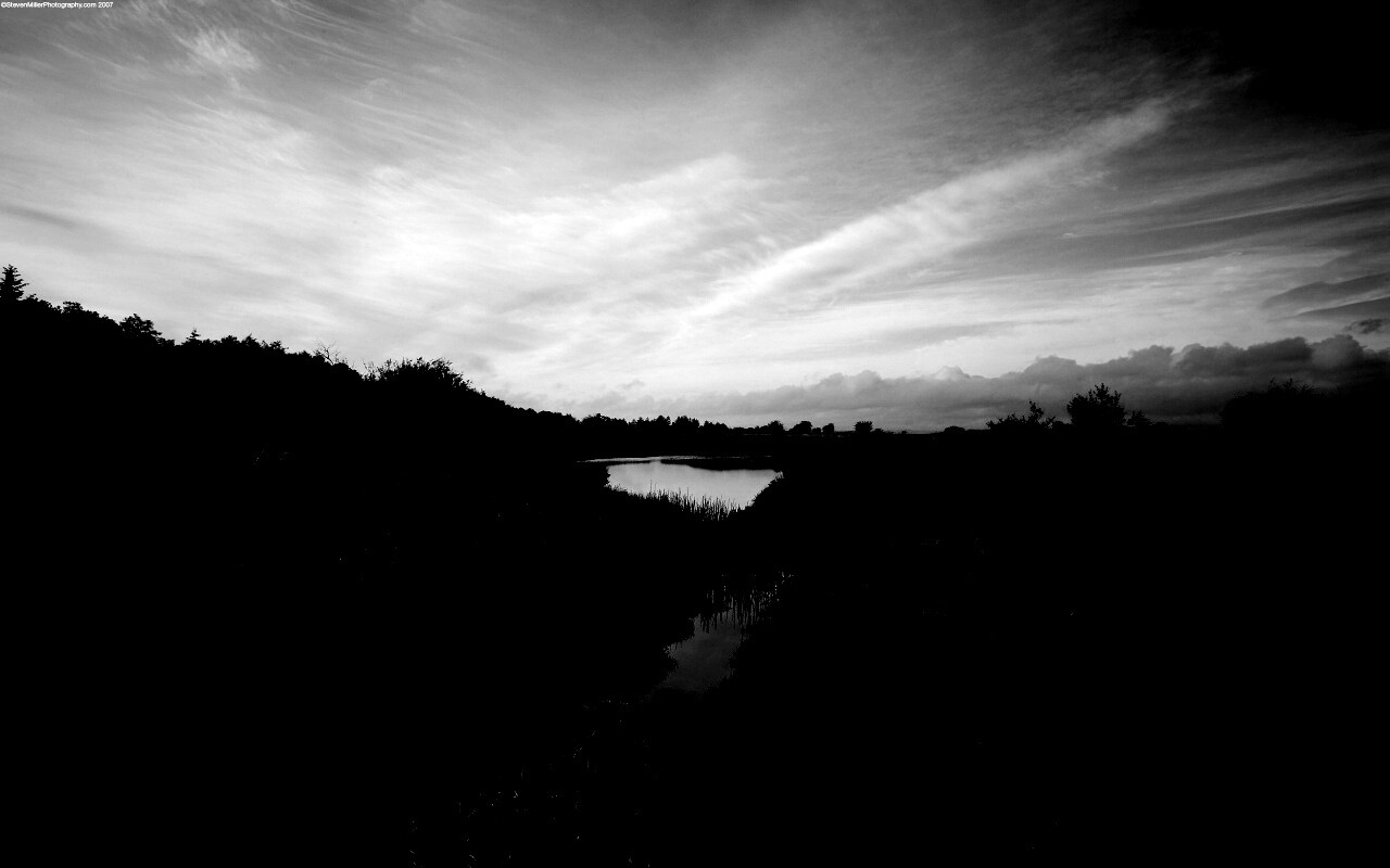 Канава и пруд обои