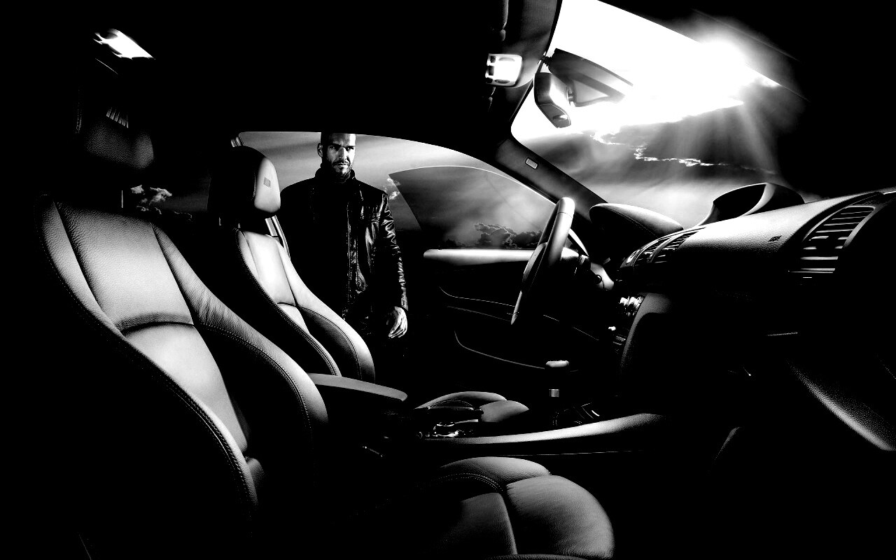 Салон автомобиля BMW обои