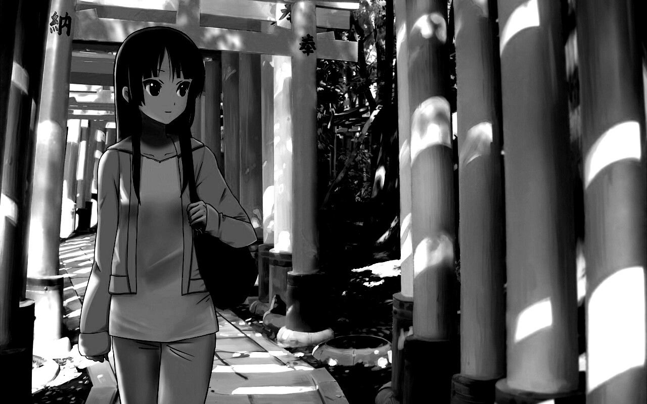 Акияма Мио обои