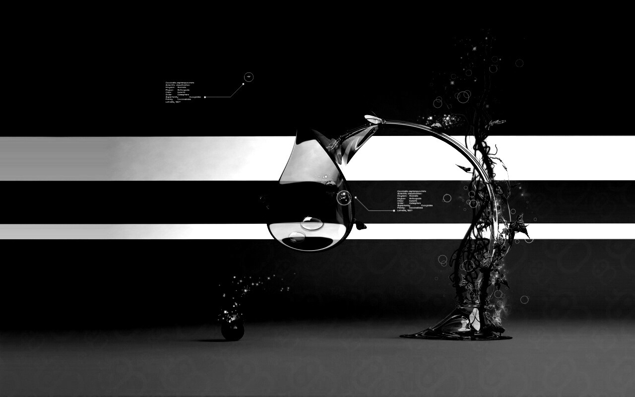 Футуристическая стеклянная лампа обои