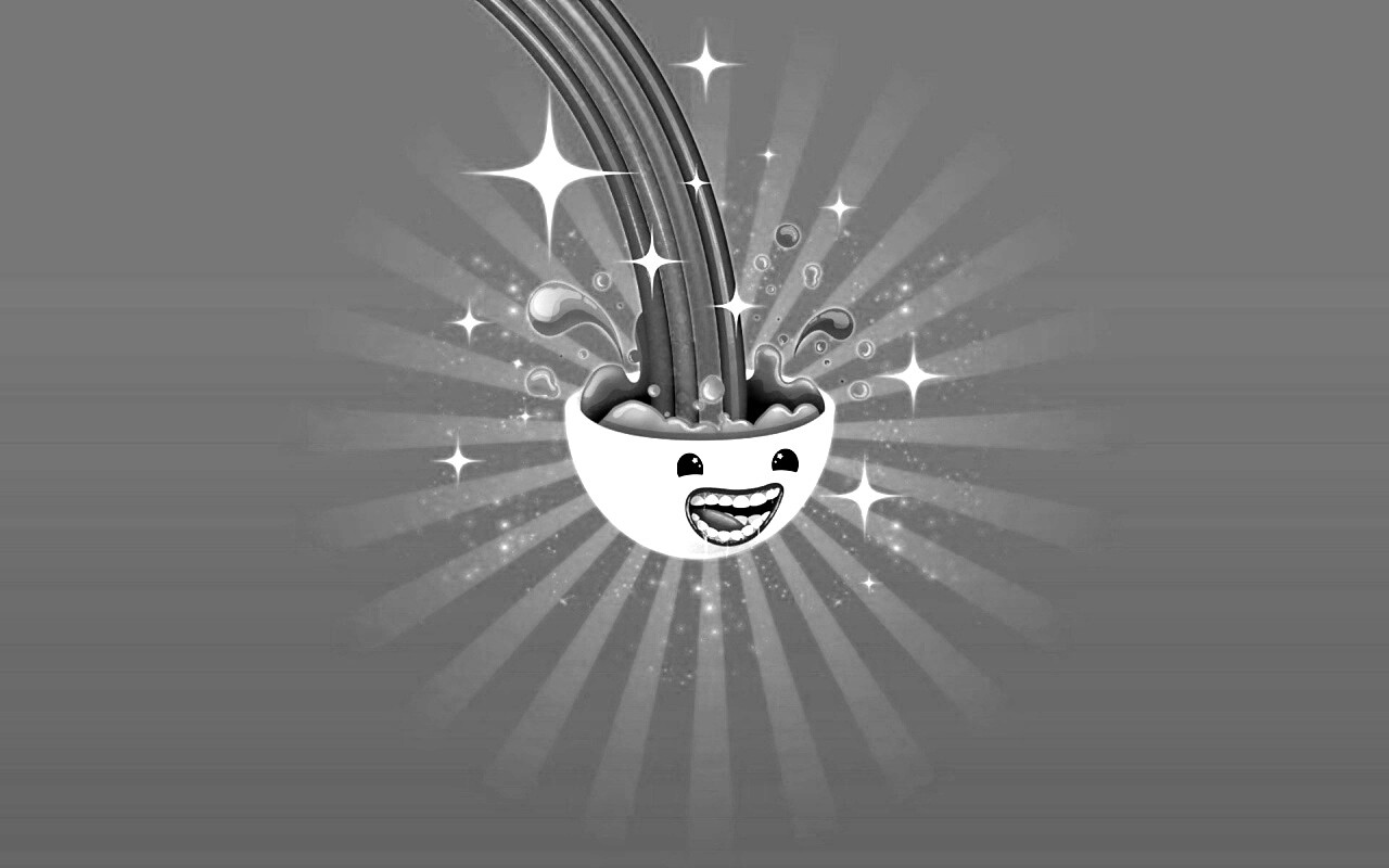 Радужные мозги обои