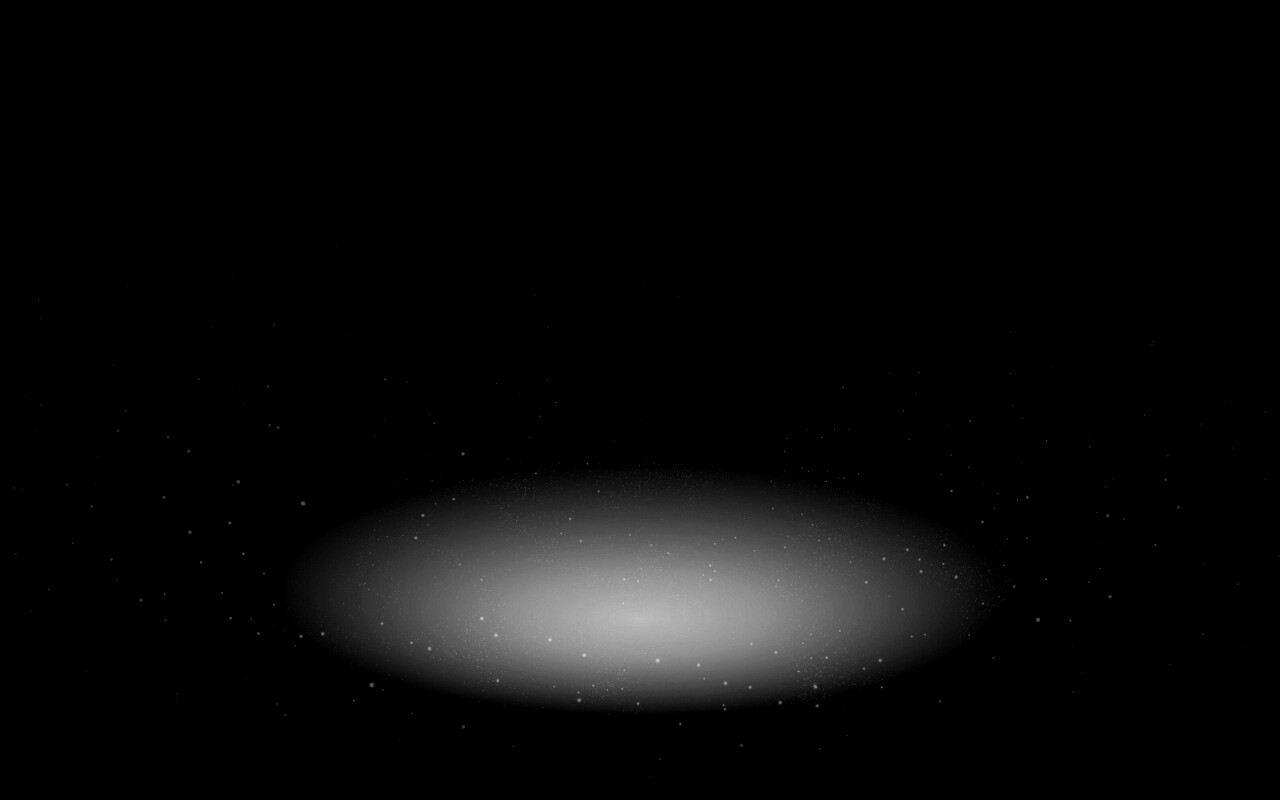 Свечение в ночном небе обои