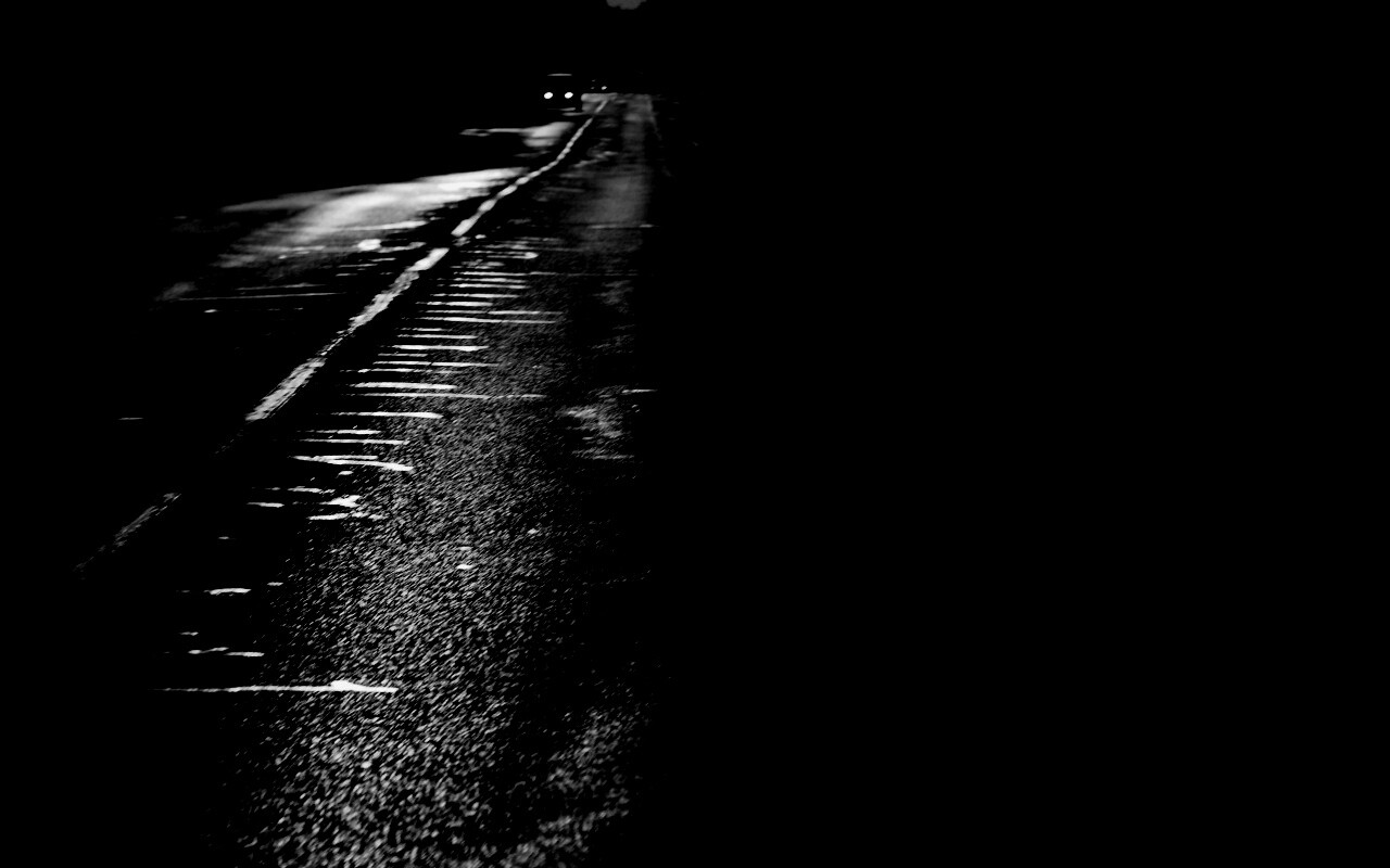 Ночная дорога обои