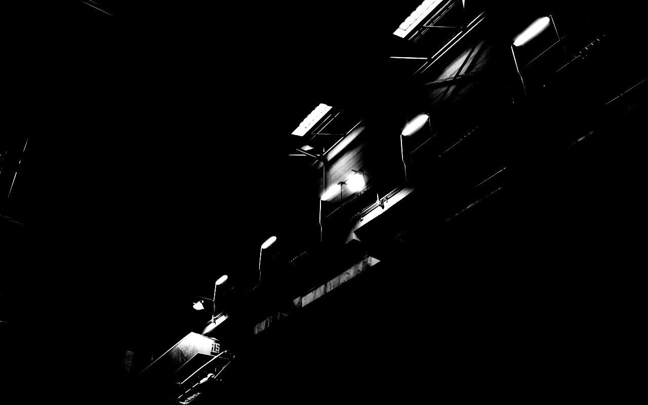 Платформа ночью обои