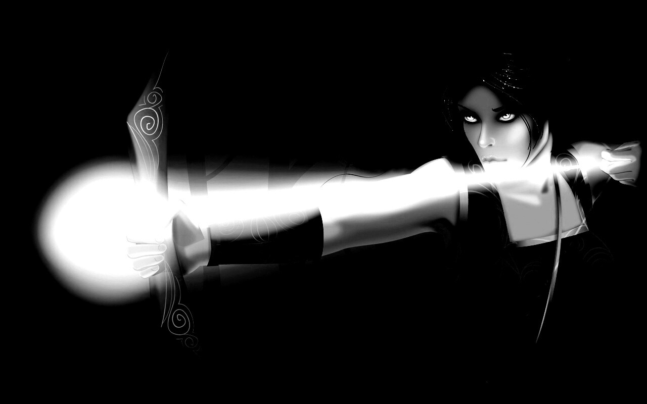 Эльфийская лучница обои