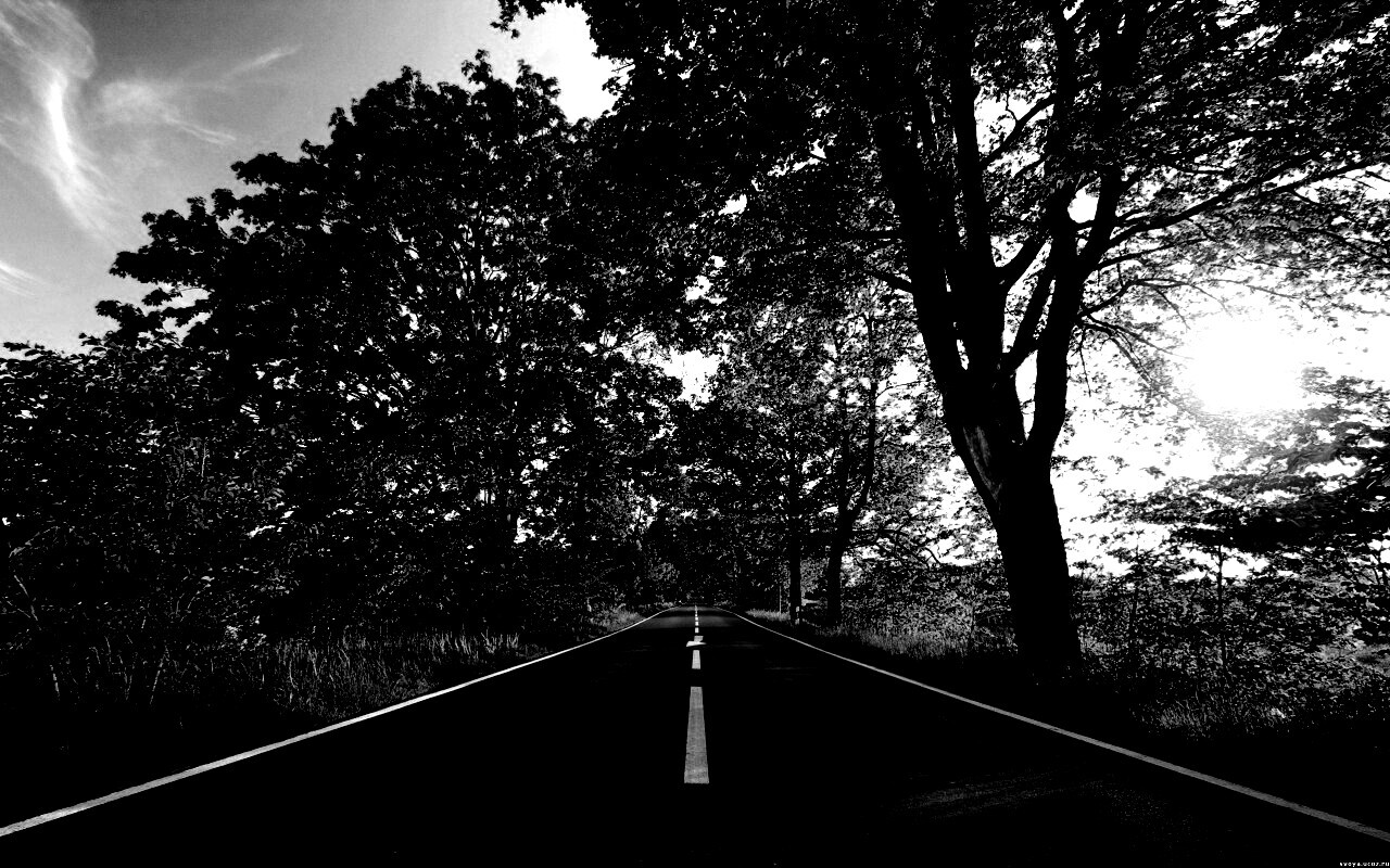 Прямая дорога обои