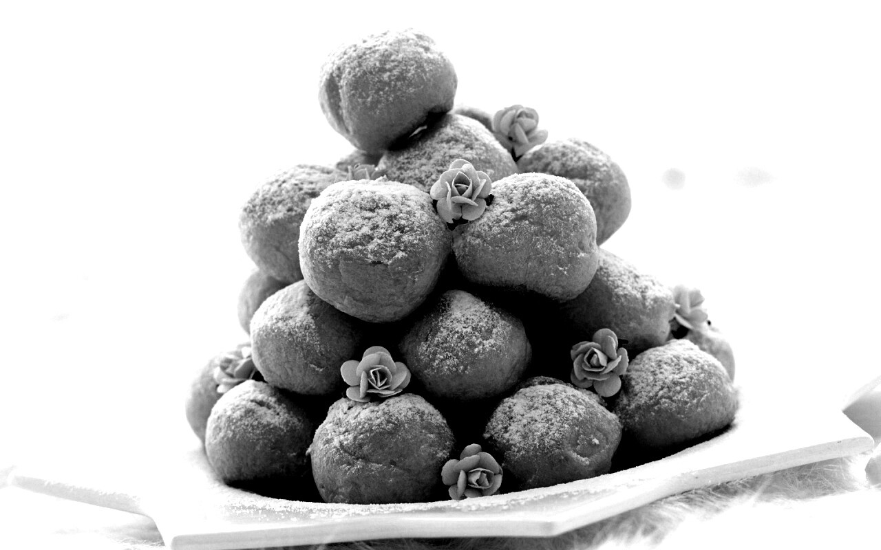 Круглые пироженки обои