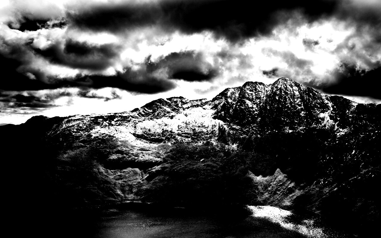 Вид на горы обои