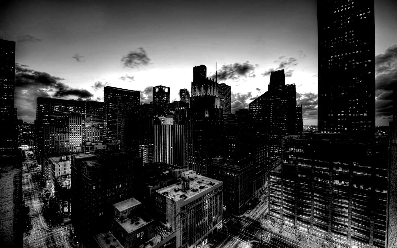 Бизнес-центр сверху обои