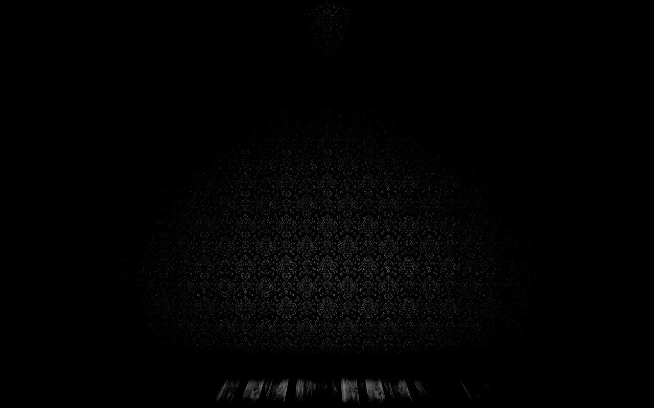 Комната с узорными обоями обои