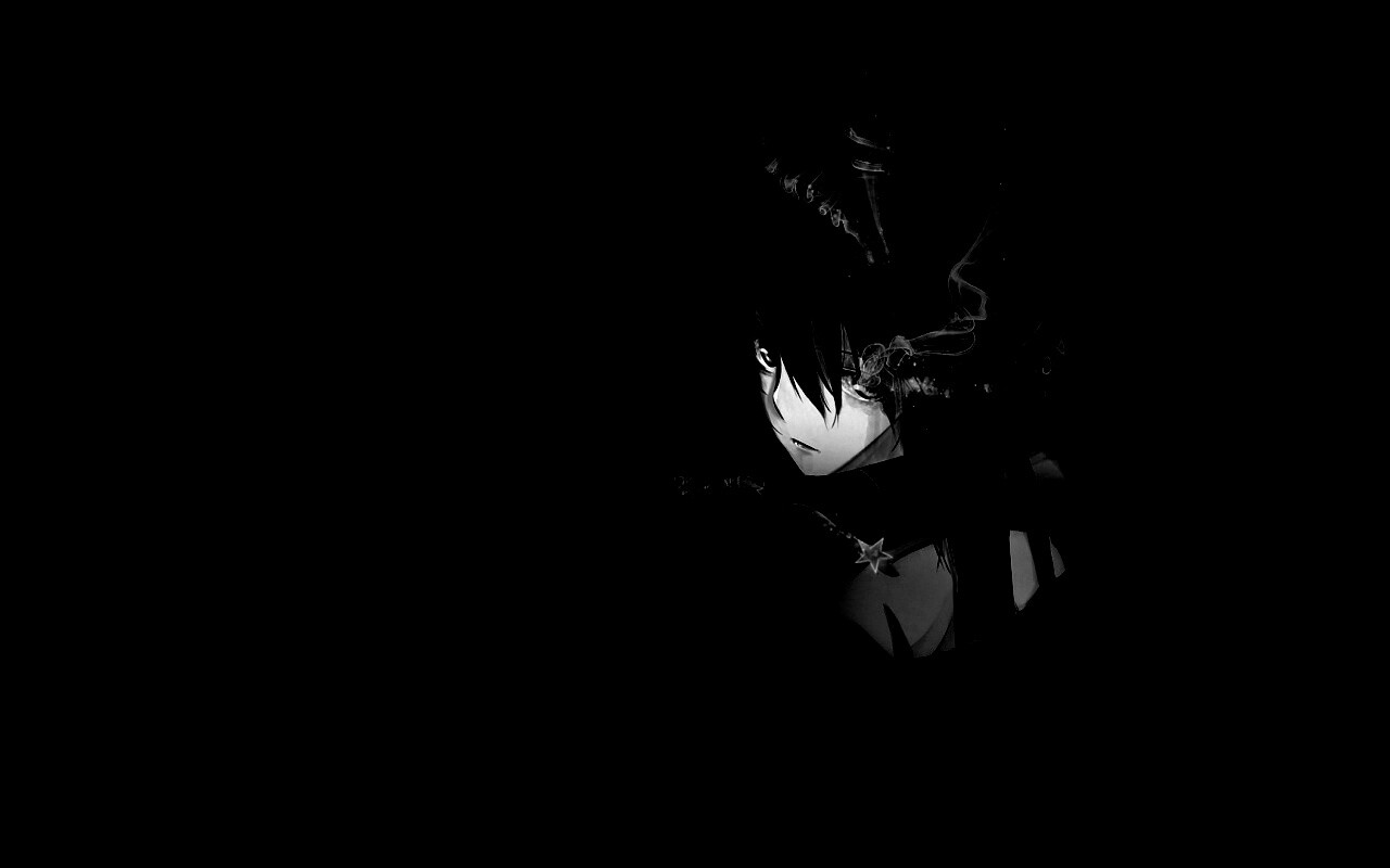Black rock shooter обои
