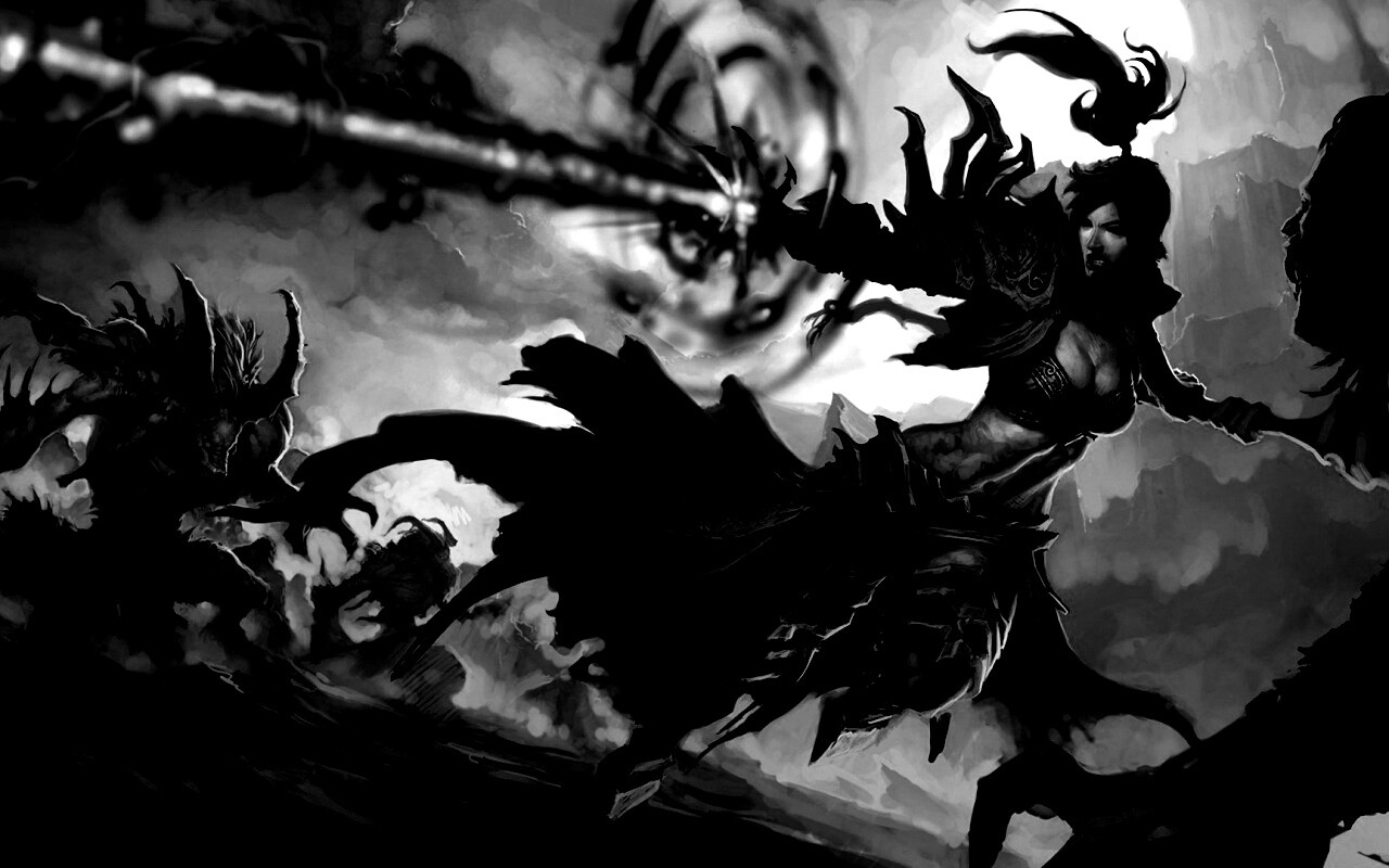 Чародей из Diablo 3 обои