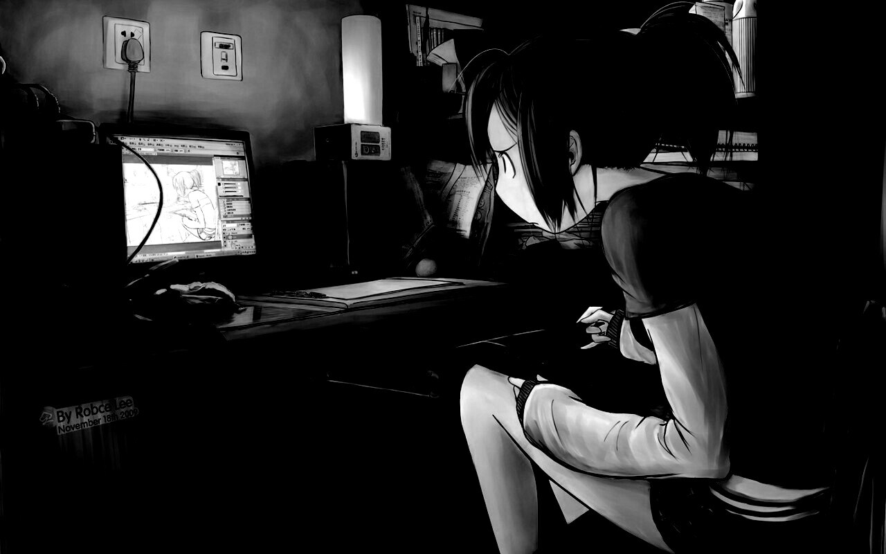 Как нарисовать самого себя обои