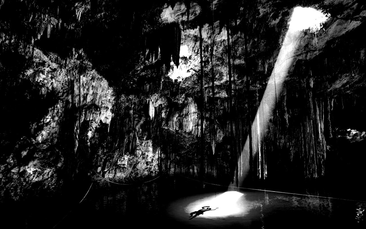 Пещера сталактитов обои