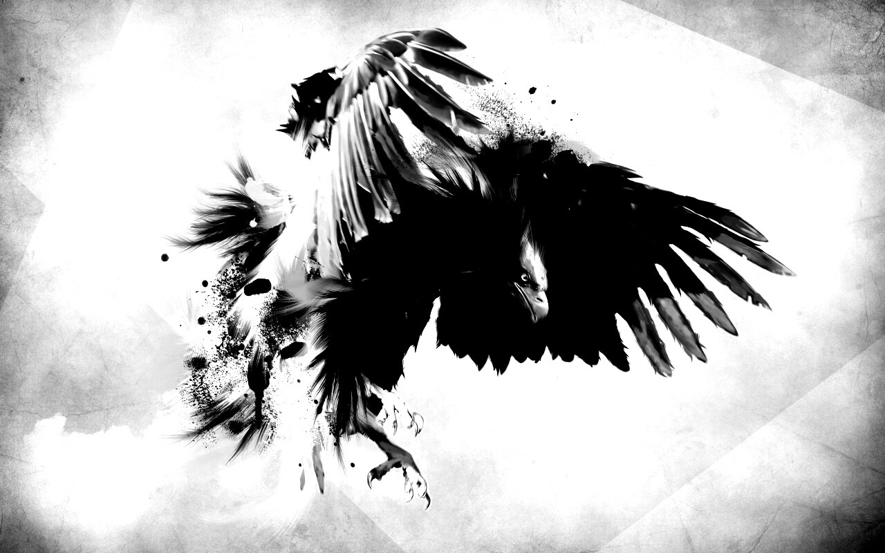 Скетч с орлом обои