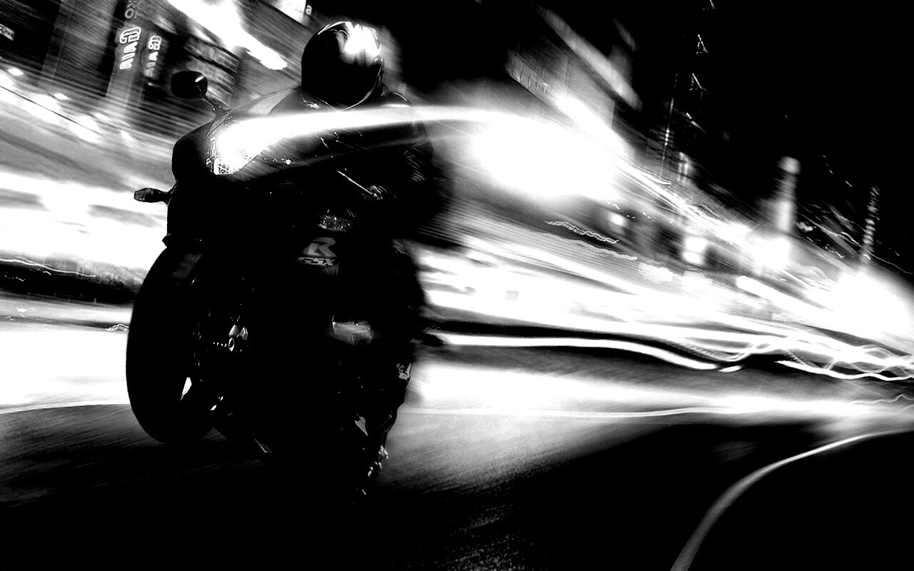 Сокрость на мотоцикле обои