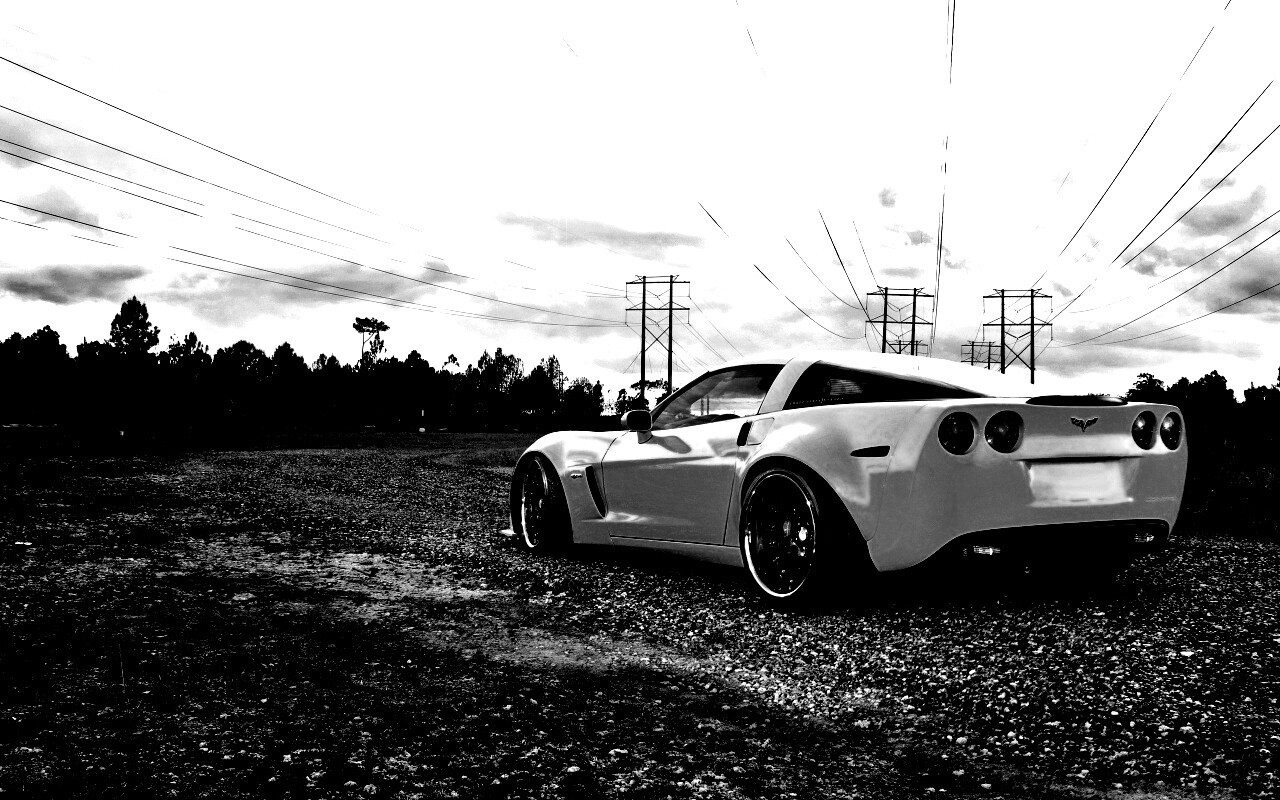 Chevrolet corvette обои