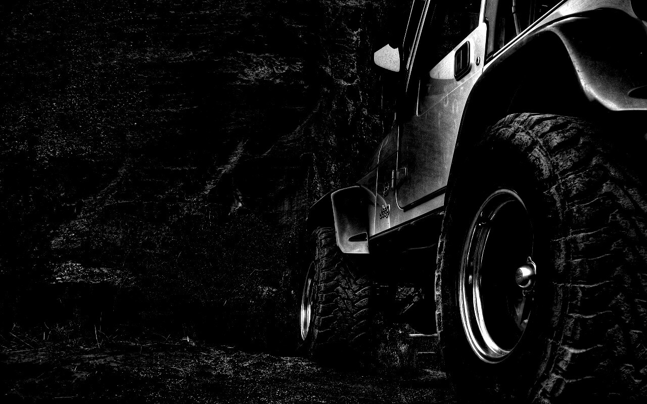 Jeep на бездорожье обои