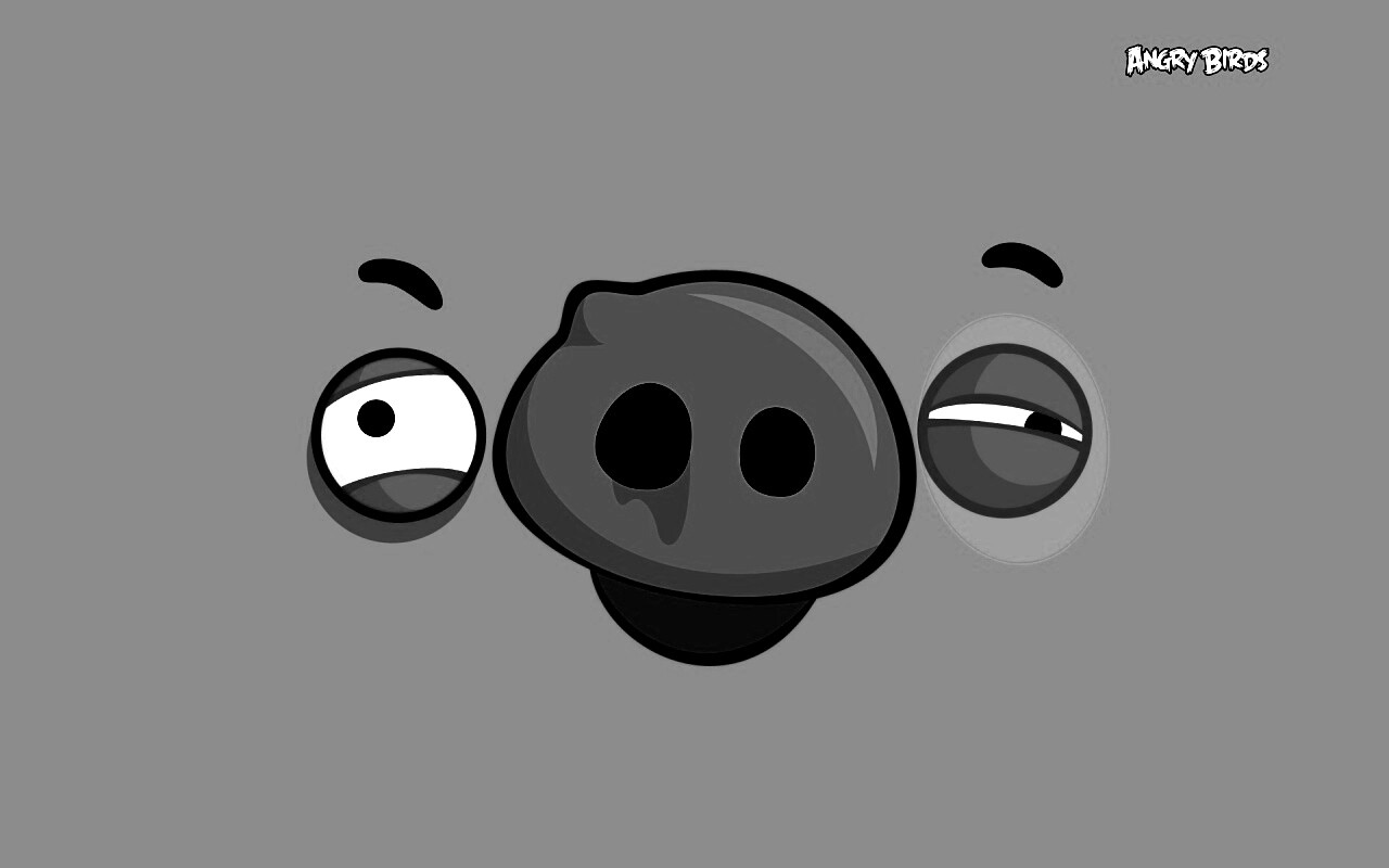 Свинья из Angry Birds обои